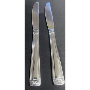 Lenox Landmark Dinner Knives‎ Set Of 2 -18/8
